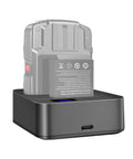 V8 Body Camera Charging Dock And 3-In-1 Station With Live Led Indicators for simultaneous charging of body cam and battery.