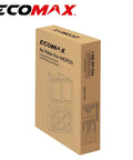 Bang For Your Buck Dual Replacement Filters Set For Ecomax MCF03 Air Filtration Systems packaged box showcasing double stage filtration.
