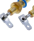 Dead Nuts Accurate Dual Boiler Probes With Watertight Seals Compatible Replacement For Breville Sage Espresso Fits BES920 BES980 BES990 close-up of dual temperature sensors with metal and plastic components.