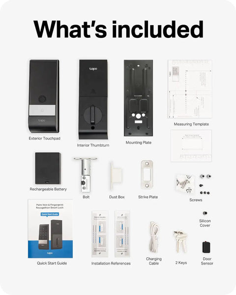 Roll Right Into Your Place Without Any Sweat Using This Wifi Smart Deadbolt With Instant Palm Scan Plus Fingerprint App And Passcode Controls For Quick Daily Access And Solid Local Data Privacy