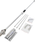 Beefy UHF Mobile Antenna For 350 To 500MHz Repeater Use 100W High Power Aluminum Alloy Body 6dBi Gain Vertical Polarization