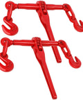 Two Pack Chain Binder For Three Eighths To One Half Inch Chains Beefy Heavy Duty Ratchet Binder With 9200 Lbs Safe Working Load