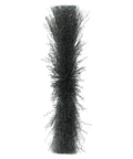 Beefy 10 Inch Narrow Face Crimped Wire Wheel With 0.0118 Inch Steel Fill And Three Quarter Inch Arbor For Straight Grinders Bench Grinders And Buffing Lathes Made In The USA, showing side view