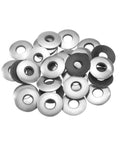 45Pcs M10x25mm Bonded Sealing Washers Featuring 304 Stainless Steel On One Side And EPDM Rubber On The Other Waterproof Gaskets For Screws Bolts ID 10mm OD 25mm Thickness 3.5mm Durable Leak Proof Seals For Outdoor And Indoor Use. stacked bonded washers