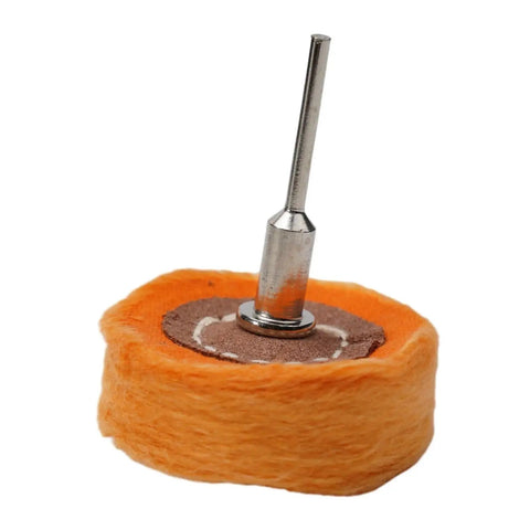 Cool T Type Cloth Polishing Wheel For Mirror Shine On Jewelry And Metal Parts Power Tool Buffing Pad With 3mm Shank 50mm Size
