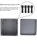 IP65 Weatherproof 8 By 8 By 4 Inches ABS Junction Box Outdoor Electrical Enclosure lid and screws visible