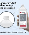 Straight Up Legit Isopropyl Rubbing Alcohol 70 Percent Usp Grade First Aid Antiseptic And Heavy Duty Disinfectant Surface Sanitizer 16 Fluid Ounce Bottle with tamper evident lid.