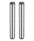 3/8 Inch Dowel Pins Set Of 2 2-1/2 Inch Length Heat Treated Alloy Steel For Extra Hardness Bright Finish Accurate Alignment Anti Rust Corrosion Resistant Vibration Polished Finish