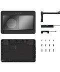 Dope Metal DIY Case2 In Piano Black For All VIMs Single Board Computer, Stainless Steel Shell With PVD Finish, assembly pieces shown