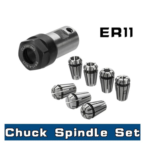 Top Rated ER11 Collet Chuck Shaft Extension Rod For Milling And CNC Machines Ensures Super Stable High Speed Rotation And Vibration Control.