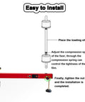 Electric Stretch Film Wrapping Machine Wrap Around Film Balers 15 7 Inch Turntable installation guide showing loading shaft and controls.