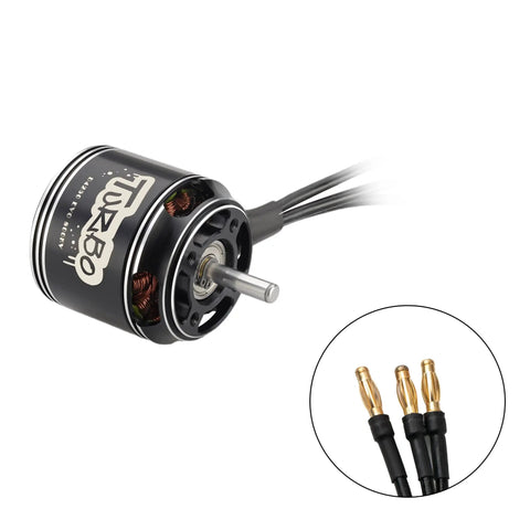 4250 Evo Outrunner Brushless Motor 600KV 800KV with connectors for UAV Drones, CNC aluminum bell, high torque, NSK NMB bearings