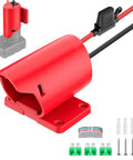 Power Wheel Battery Adapter For 12V DIY RC Cars And Robotics With Switch Fuse And 12AWG Wire Terminals Power Connector Milwaukee M12 Battery Converter Kit Easy Plug And Play