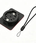 Top Tube Bike Computer Mount With Adhesive Backing And Anti Lost Lanyard Compatible With Garmin XOSS Blackbird iGPSPORT