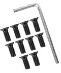 10 Piece Hex Precision Screwdriver Kit With Magnetic Tips For M365 Electric Scooter Maintenance And Fastening, Hardened Metal Bits shown