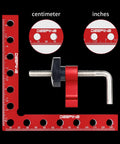 90 Degree Positioning Squares Right Angle Clamps 5.5 Inch By 5.5 Inch Aluminum Alloy L Type Corner Clamping Tool detail view