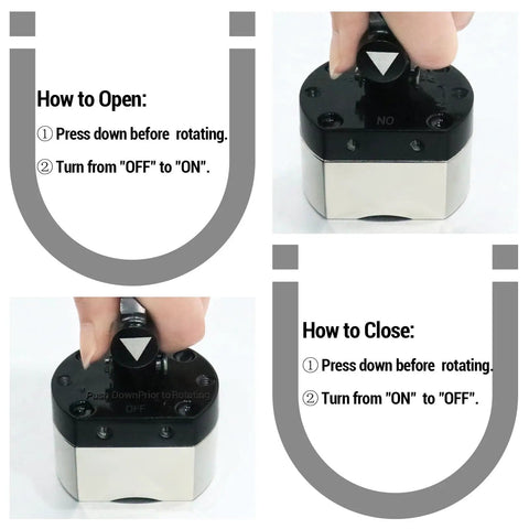 Heavy Duty 180 Lb Switch Magnet Features A Rock Solid 5 Sided Magnetic Grip Made For Welding Woodworking Shop Setup And Cabinet Installations That Really Locks In Tight