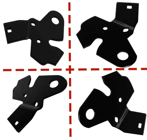 Arm Bracket Roller Cam Kit Replacement For AYP Husqvarna Craftsman 42 Inch Mower Deck LT1000 LT2000 With Two Arms 184907 And Brake Plate 532155046 A Complete Upgrade For Deck Drive System