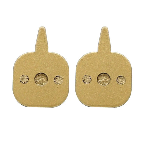 Heavy Duty Sintered Disc Brake Pads For Mtb And Hydraulics Badass Replacement, copper-based, 37.5x25 mm, 4 mm thick.