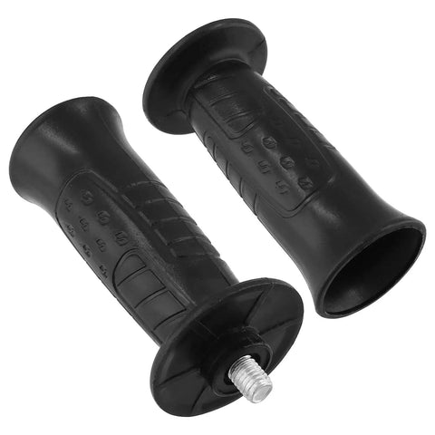 Two Pack 8mm Thread Angle Grinder Side Handle Replacement, Plastic Sander Grip, Non Slip, Easy Install, Fits Most Angle Grinders, 2 Pc Tool Accessory Kit