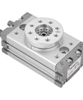 Beefed Up 15Mm Rotary Pneumatic Cylinder, 180 Degree SMC Type With Aluminum Alloy Body, shown in detailed close-up view.