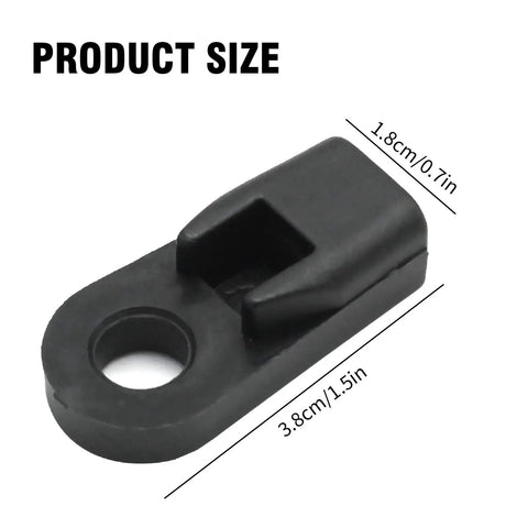 Outboard Control Box Cable End Connectors Two Pack No Brainer Replacement ABS Copper For Suzuki 3300C dimensions