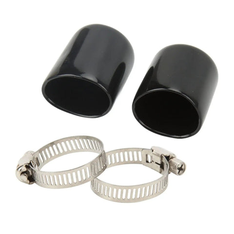 Heavy Duty Pipe Vacuum Plugs And Charging Tube Vacuum Plug Set For BMW N54 Engines Compatible With 335i Z4 535i E90 E92 E89 One Pair Black
