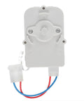 Condenser Fan Motor Replacement For Frigidaire Electrolux Refrigerators Noisy Fridge Fix Upgrade front view with wiring connectors.