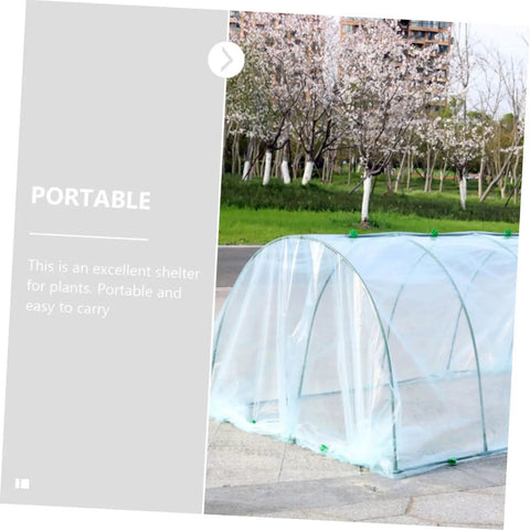 Greenhouse Support Bracket And Frost Protection Covers For Outdoor Garden Beds, DIY Transparent Plant Shelter For Terraces, Lawns, Backyards, And Patios, Easy Install, Durable Garden Greenhouse Accessory