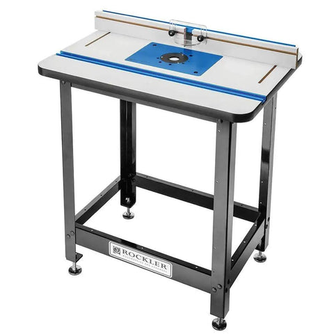 High Pressure Laminate Router Table Top With 10 Point Plate Leveling For Precision Cuts Smooth Low Friction Routing Surface MDF Core