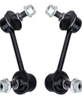 AWD Rear Wheel Bearing Hubs Kit For 2007-2012 Mazda CX-7 With 2 Rear Hubs And 2 Sway Bar End Links - Complete 4 Piece Replacement Suspension Kit For Improved Handling And Quiet Ride