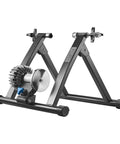 Foldable Fluid Bicycle Trainer Stand For Dope Indoor Rides With Progressive Resistance And Quiet Low Noise Operation