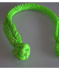 Soft Shackle 2 Pack Green 6mm By 80mm For Boating ATV UTV SUV 4x4 Truck Recovery With Recovery Rope Winch Shackle Easy To Undo No Pin Seize Lightweight Alternative To Metal Shackle.