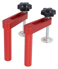 Two Pack Aluminum Bench Dog Clamp For Woodworking With 19mm Hole Beefy Hold Down Clamp With Adjustable Clamping Pressure Up To 600 Pounds