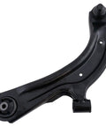 Front Steering And Suspension Kit For 2013 To 2019 Nissan Sentra lower control arm replacement part, black metal.