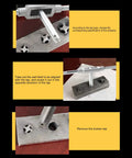Ultimate 10 Pcs Screw Tap Extractor Set For Easy Removal of Stripped Bolts Damaged Taps And Seized Fasteners Ideal For Industrial Automotive Repair Jobs That Need Quick Gripping Power To Fix Messy Hardware Without Causing More Damage. alloy steel tap extractor on damaged threads