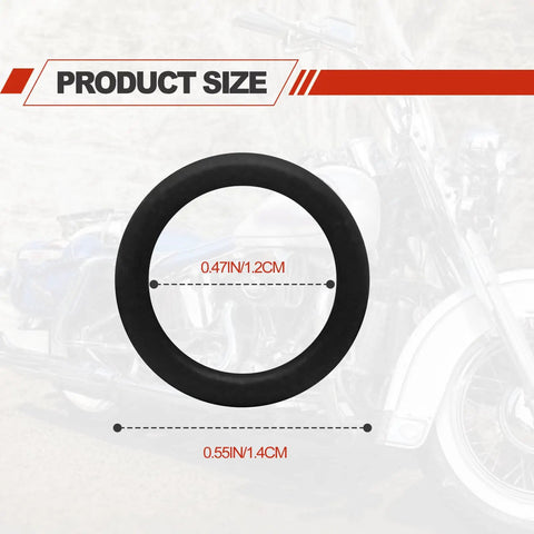 50 Pack Oil Drain Plug O Rings Replacement Set For Bikes Nitrile Rubber O Ring Gasket Seals Black OEM Quality Fits Most Cruisers And Touring Bikes Prevents Leaks And Keeps Engine Oil Contained. 14mm OD x 2mm nitrile O-ring