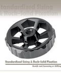 Black seat knob screw replacement for Tutti Tutto Soleil01 ebike, OEM-grade durability, standardized sizing for secure fitment.