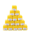 15 Piece ER20 Collet Set 1mm To 13mm With 65Mn Steel Spring Collets for CNC Milling Machines And Lathes in yellow containers