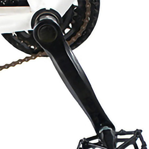 Left 170mm Bicycle Crank Arm Replacement For Electric Folding Hybrid Mountain And Road Bikes Aluminum Alloy