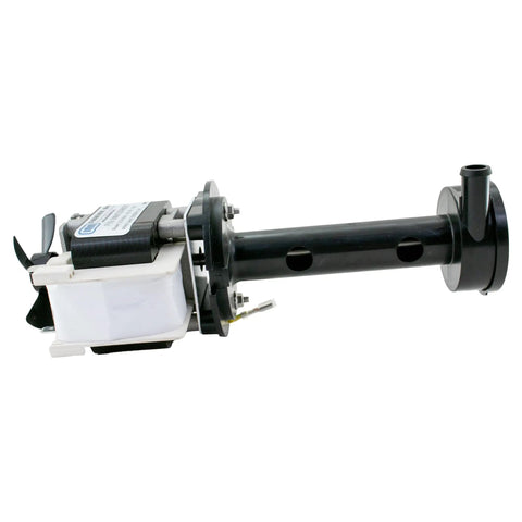 Direct Replacement Water Pump For Commercial Ice Machines 115V 60Hz 1.1A 3000 RPM Easy Install Plug And Play shown in side view