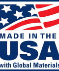 "Made in the USA" logo with American flag, indicating origin for Superlift 1.25 Inch Leveling Kit For Chevy Colorado And GMC Canyon With Strut Spacers Easy Bolt On Lift 2015 To 2022 Fit Does Not Fit ZR2 Models Made In USA Performance Ready Suspension Upgrade For All Terrain And Daily Driving.