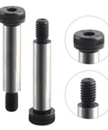 4 Pack Alloy Steel Shoulder Bolts 5/16 Inch Shoulder Diameter 1-1/4 Inch Shoulder Length 1/4-20 UNC Hex Socket Head Shoulder Screws