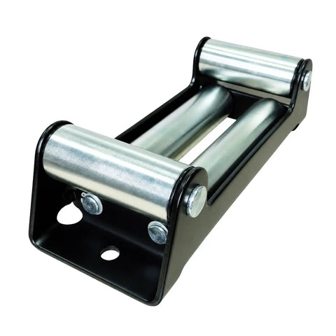 10 Inch 4 Way Roller Fairlead Heavy Duty Winch Cable Guide For Wire Rope 8000 To 17500 Lb Winches, stainless steel rollers