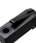 Close-up of Lengthened Three Quarters Inch Dog Hole Hold Down Clamps Set Aluminum Alloy Bench Dog Clamps for woodworking