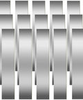 14 Piece 304 Stainless Steel Shim Stock Set With 1 Inch By 6 Inch Strips In Seven Thicknesses From 0.001 To 0.006 Inches Two Pieces Per Thickness Go To Kit For Precise Gap Shimming
