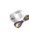 High Performance 24.4MM BLDC 6PPR Brushless Motor For DIY Robot Projects With Stable Torque Drive 12V 24V energy efficient motor with wires.