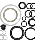 15 Piece 3 Ton Floor Jack Seal Repair Kit DIY Friendly For Horizontal Jacks Complete Hydraulic Oil Seal And O Ring Set For SUV Truck And Sedan Repairs Built With Durable Nylon For Oil Resistant Performance