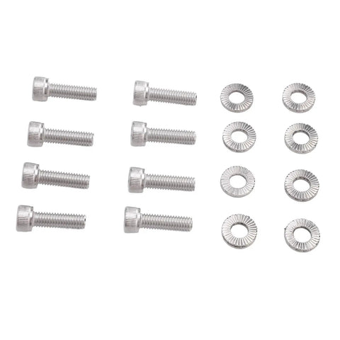 Stainless Steel Exhaust Manifold Screw Set For Ski Doo 600 HO And 800 Twin Engines M6 X 20mm Bolts With Lock Washers