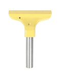 Yellow 6 Inch Tool Rest For 3520A 3520B 3520C And 4224 Lathes With 1 Inch Tool Post Diameter, durable woodturning accessory for smooth turning.